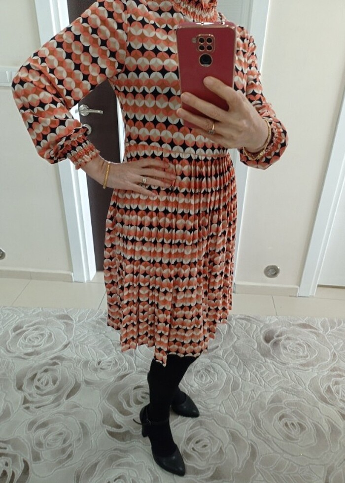 Günlük elbise, ofis elbisesi - Görsel 5