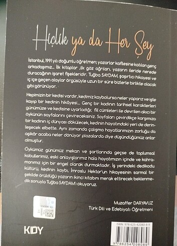 Hiçlik yada herşey, roman - Görsel 2