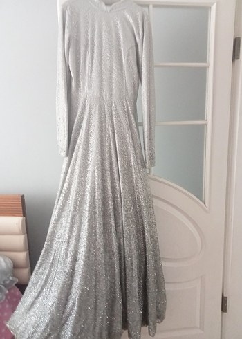 Gri Nakışlı Beyaz Uzun Kollu Takım Elbise - Görsel 8