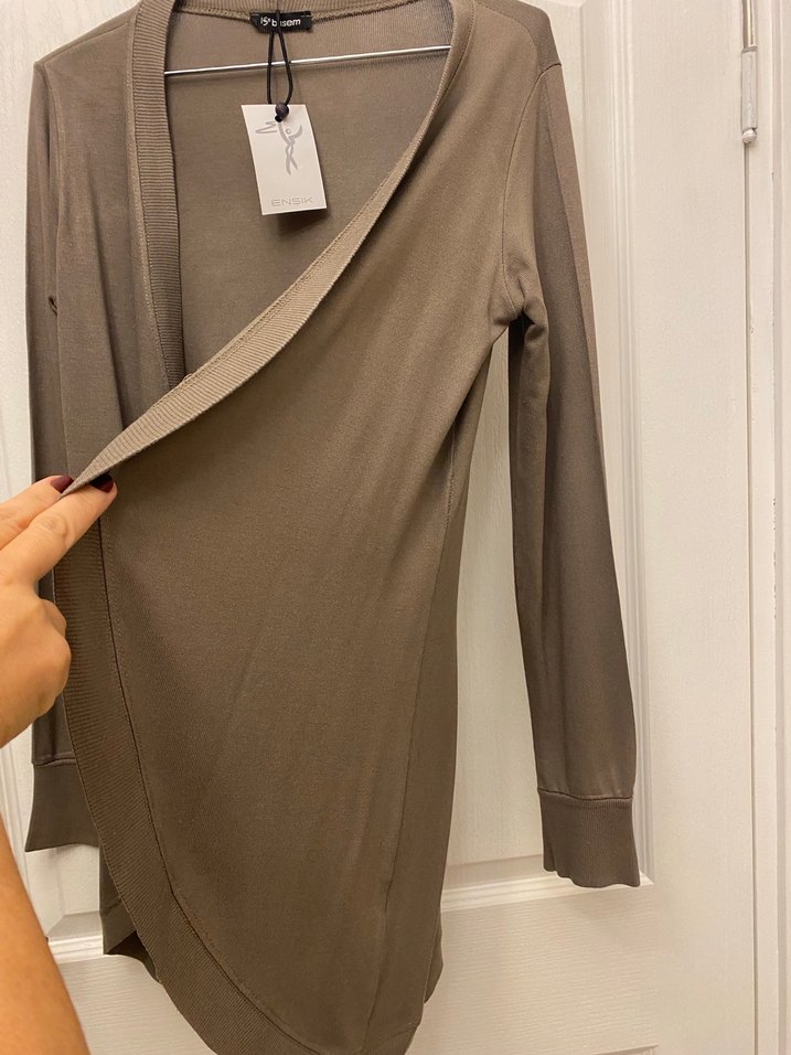 BUSEM MARKA,ETİKETLİ,S-M,TRİKO HIRKA - Görsel 5