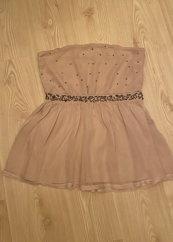 l Beden ZARA,L-XL,ETİKETLİ,STRAPLEZ BLUZ