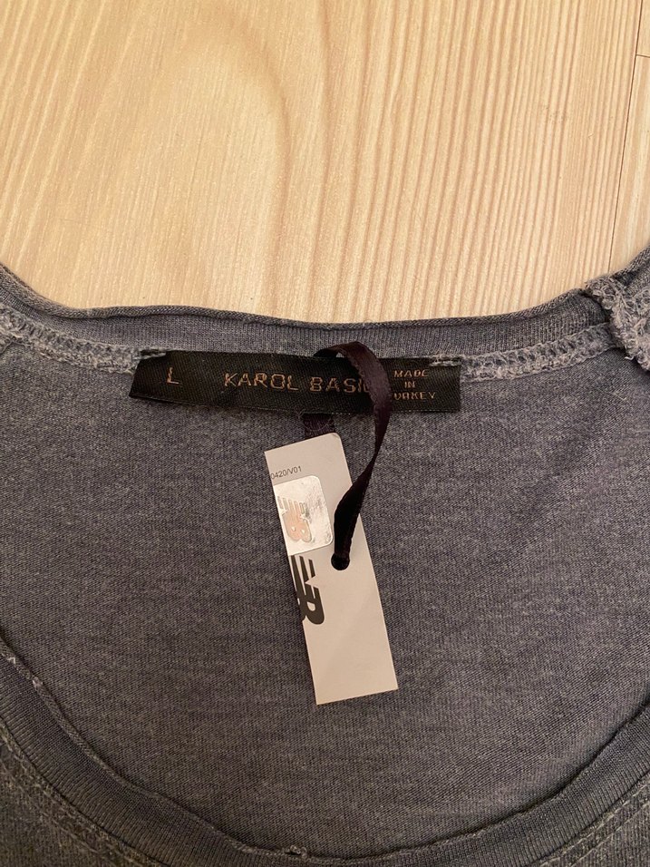 KAROL BASIC,NEW BALANCE ETİKETLİ,L-XL T-SHIRT - Görsel 3