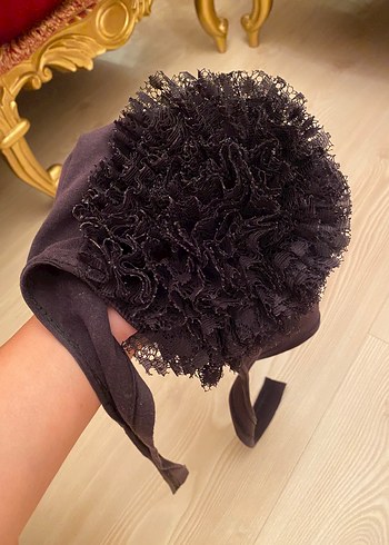 TÜRBAN ALTI KOYU GRİ SAÇ BONESİ - Görsel 3