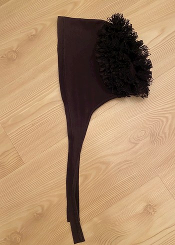 TÜRBAN ALTI KOYU GRİ SAÇ BONESİ - Görsel 5