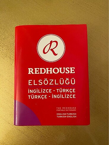 REDHOSE HİÇ KULLANILMAMIŞ CİLTLİ SÖZLÜK
