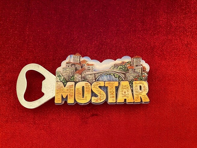 Beden BOSNA-HERSEK,MOSTAR KULLANILMAMIŞ MAGNET