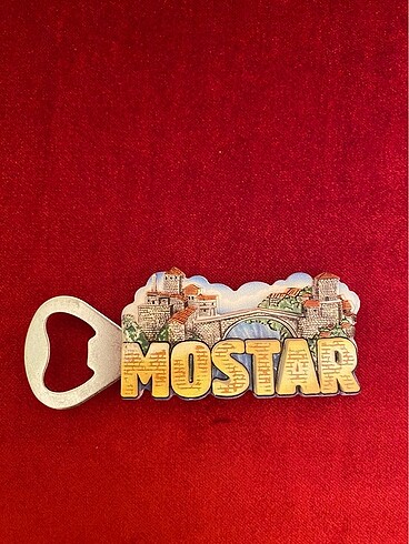 BOSNA-HERSEK,MOSTAR KULLANILMAMIŞ MAGNET