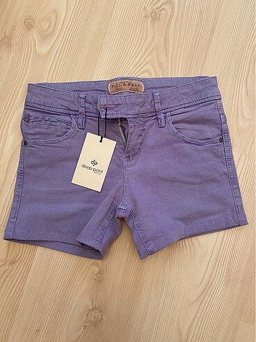 PULL&BEAR MARKA, ETİKETLİ S BEDEN JEAN ŞORT