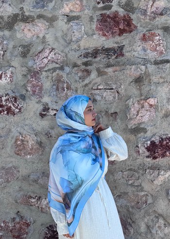 Bleu Soft Şal