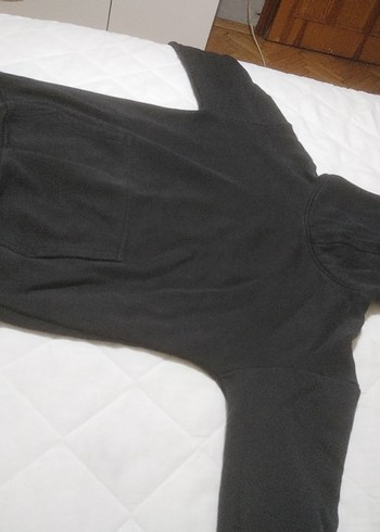 Gotham vibes Siyah kapşonlu Sweatshirt