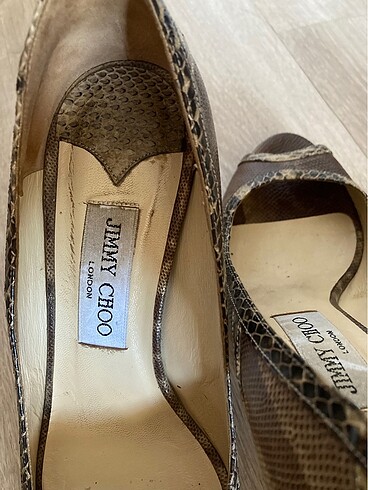 37 Beden kahverengi Renk Topuklu ayakkabı jimmy choo