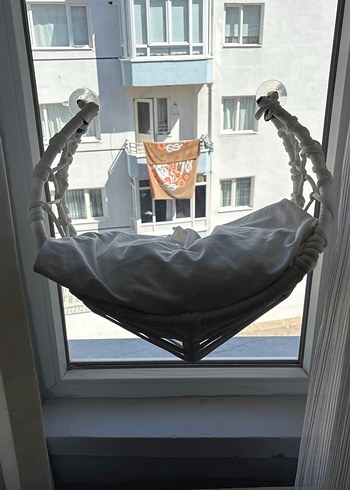 Beyaz kedi yatağı - Görsel 3