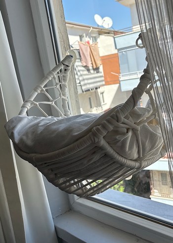 Beyaz kedi yatağı - Görsel 4