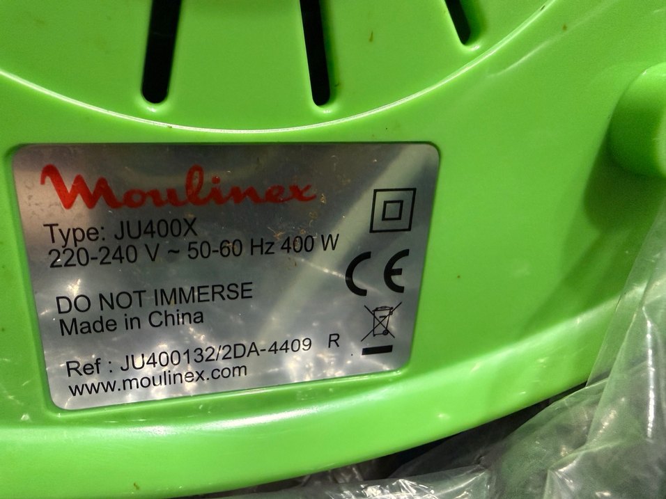 moulinex ju400x  katı meyve sıkacağı - Görsel 3