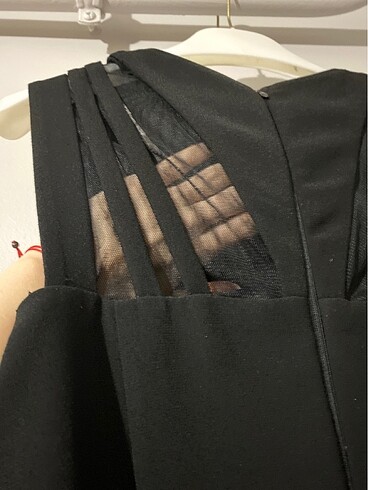 Siyah abiye elbise - Görsel 5