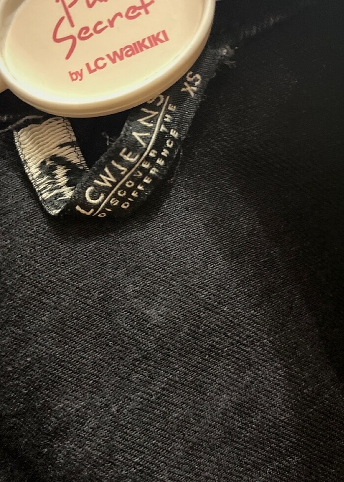 Siyah kot ceket lcw - Görsel 3