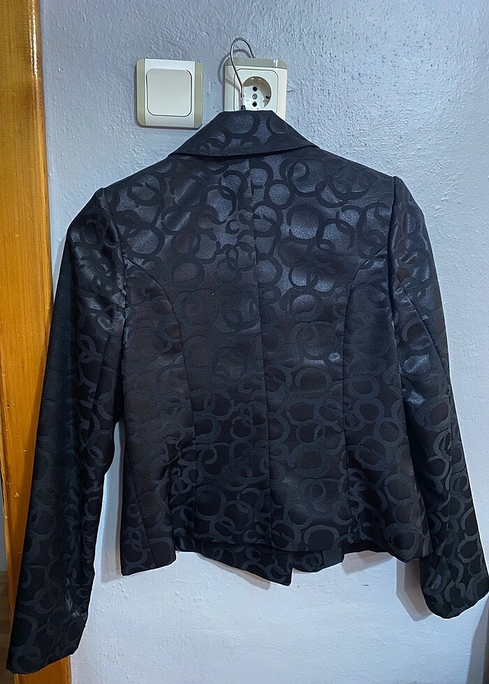 Desenleri Saten Ceket - Görsel 2