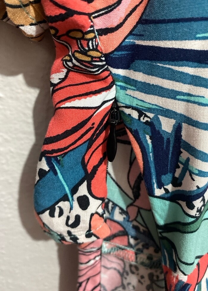 Lcw çiçekli bluz - Görsel 5