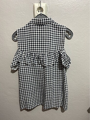 Lcw fırfırlı ekose gömlek bluz - Görsel 2