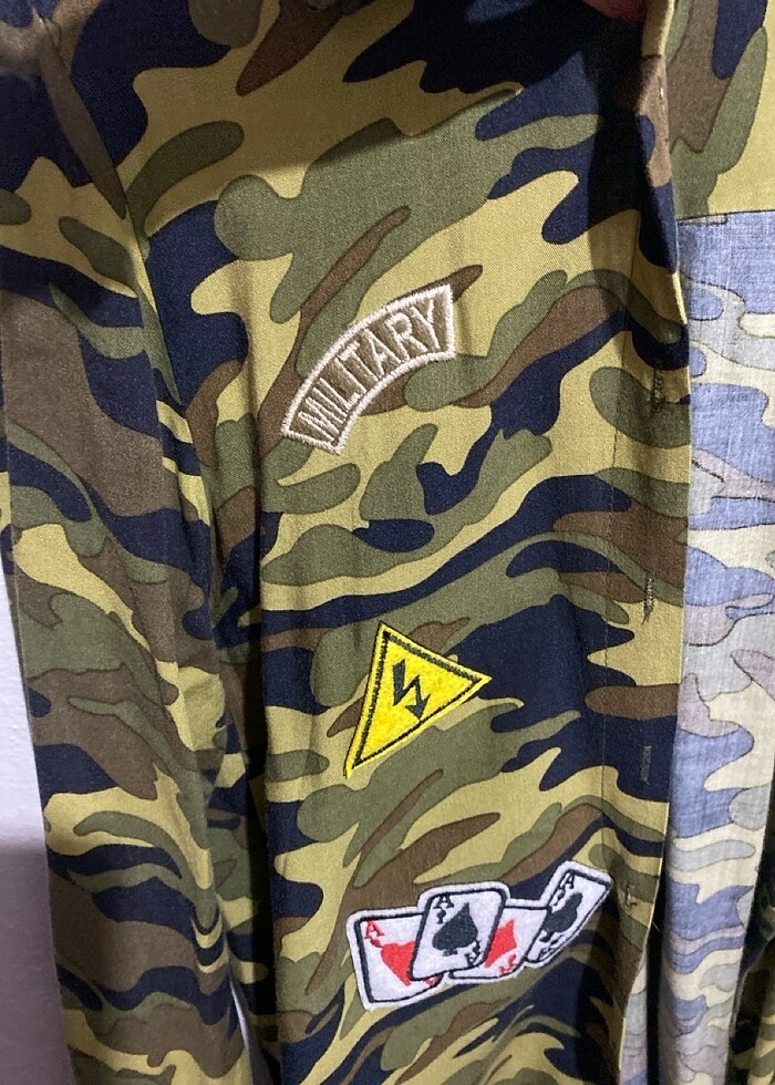 Kamuflaj desenli gömlek - Görsel 2