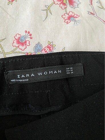 xs Beden Zara İspanyol paça pantolon