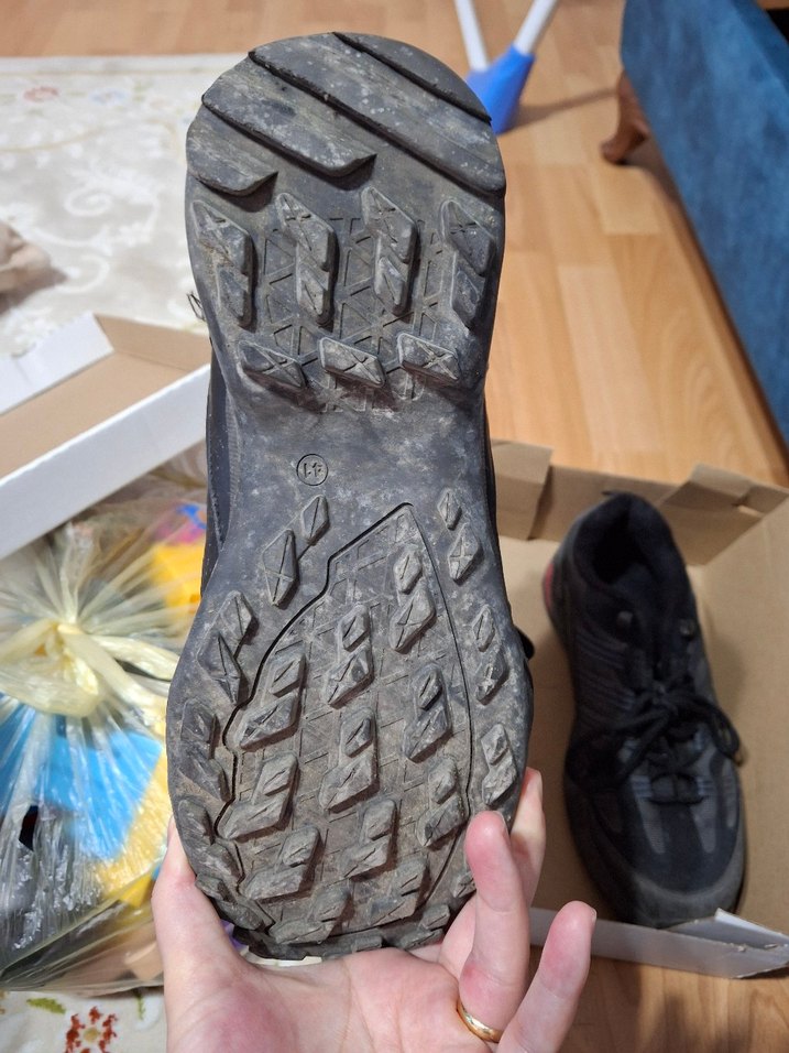 Siyah Terrex Erkek Outdoor Spor Ayakkabı - Görsel 4