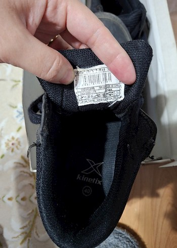 Erkek Siyah  Bot 40 numara - Görsel 5