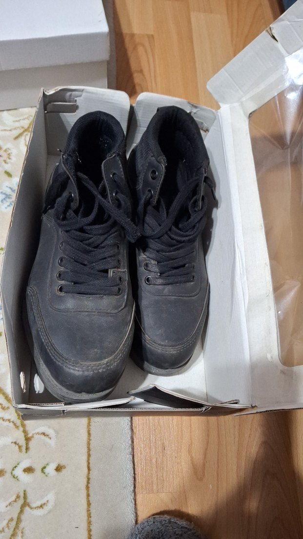 Erkek Siyah  Bot 40 numara - Görsel 4