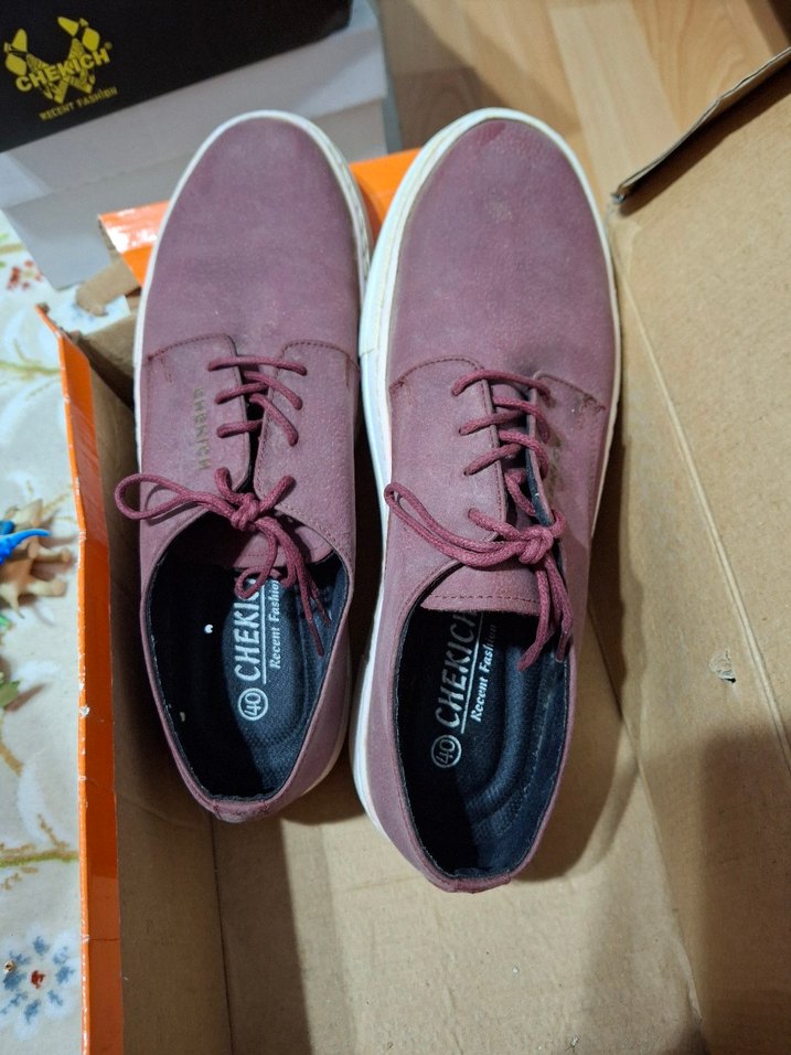 bordo Erkek Ayakkabı - Görsel 2