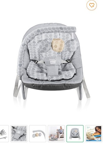 Gri Desenli Bebek Ana Kucağı - Görsel 4