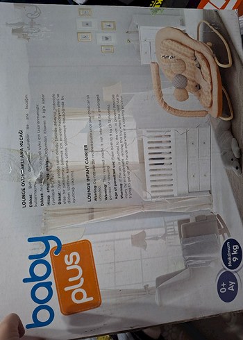 Gri Desenli Bebek Ana Kucağı - Görsel 2