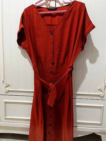 LC Waikiki Keten elbise