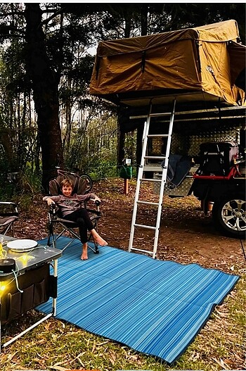 Diğer 90x180 Katlanabilir Plaj Kamp Halı Mat