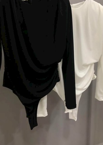 Drapeli Kırmızı  Bluz - Görsel 2