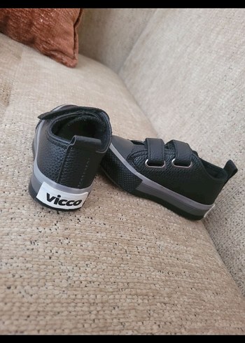 Vicco Siyah Erkek Çocuk Sneakers Kaydırmaz Taban