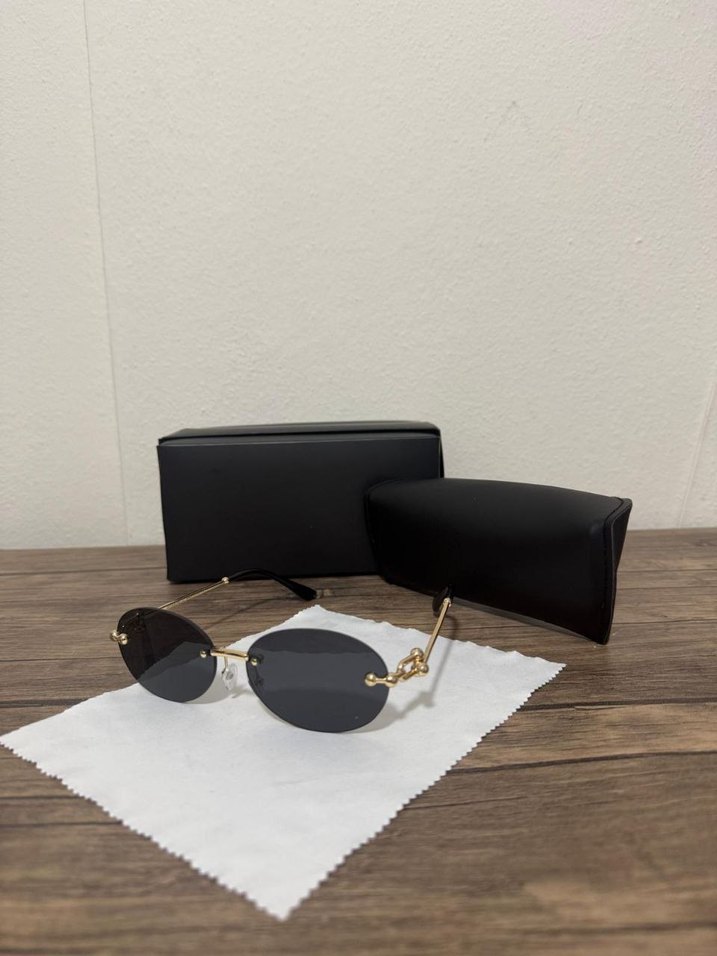 Altın Renkli Kadın Kol Düğmeleri - Görsel 3