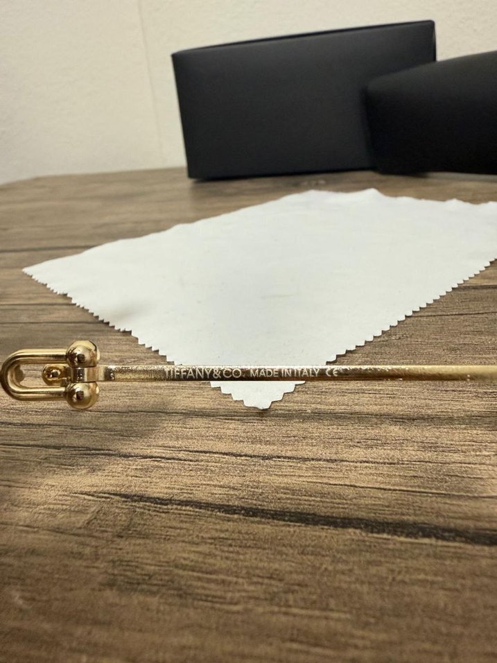 Altın Renkli Kadın Kol Düğmeleri - Görsel 4