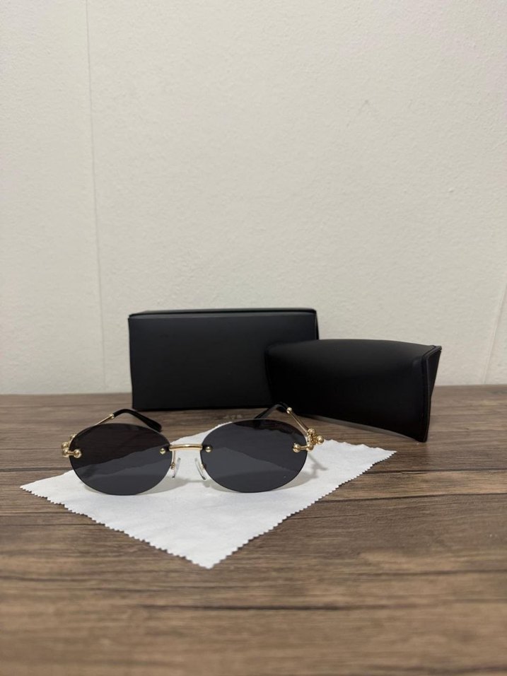 Altın Renkli Kadın Kol Düğmeleri - Görsel 2