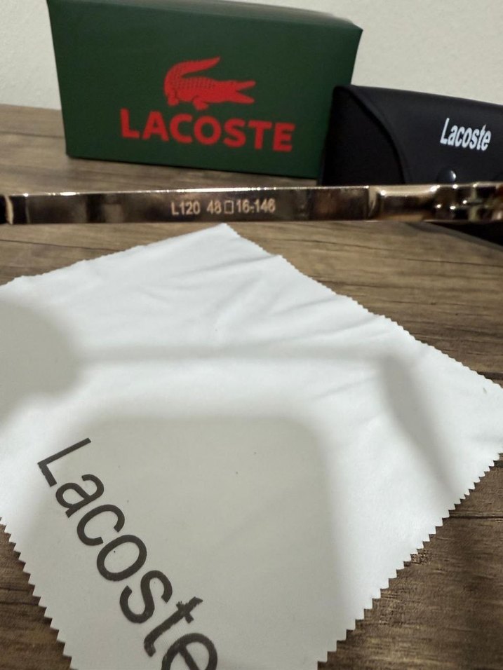 Lacoste Siyah Erkek Güneş Gözlüğü - Görsel 4