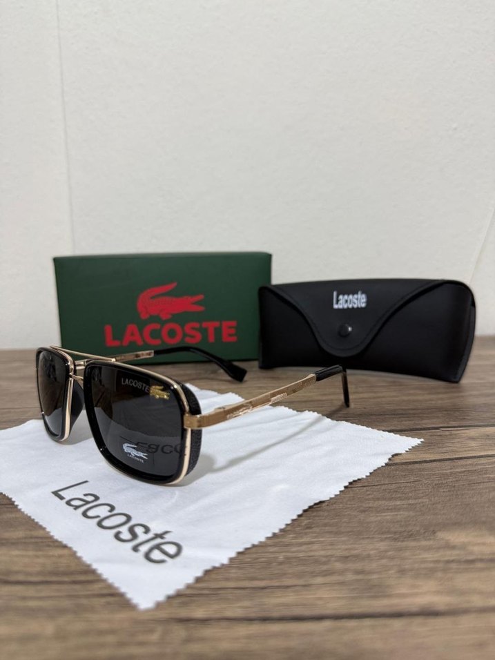 Lacoste Siyah Erkek Güneş Gözlüğü - Görsel 3