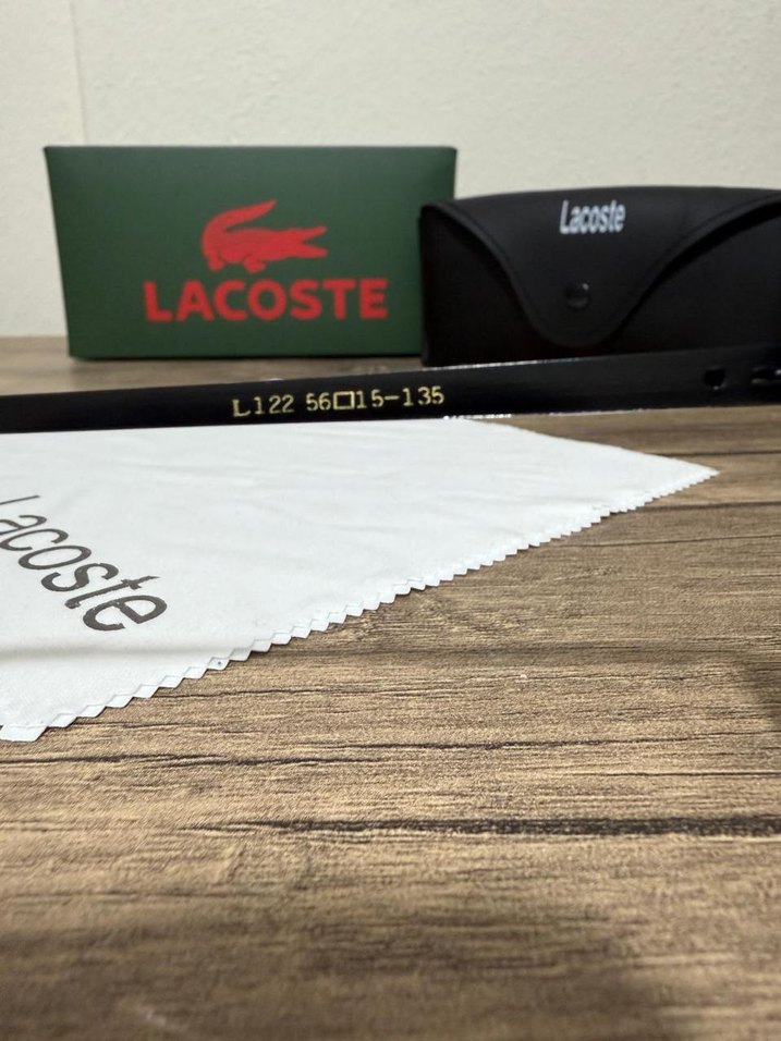 Lacoste Siyah Polarize Erkek Güneş Gözlüğü - Görsel 3