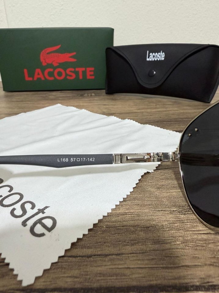 Lacoste Erkek Klasik Gri Güneş Gözlüğü - Görsel 5