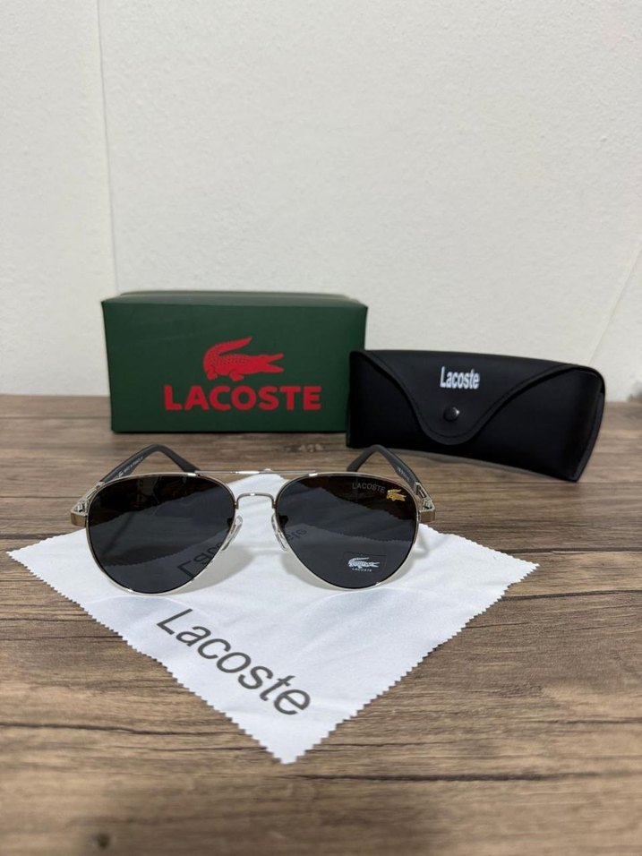 Lacoste Erkek Klasik Gri Güneş Gözlüğü - Görsel 2