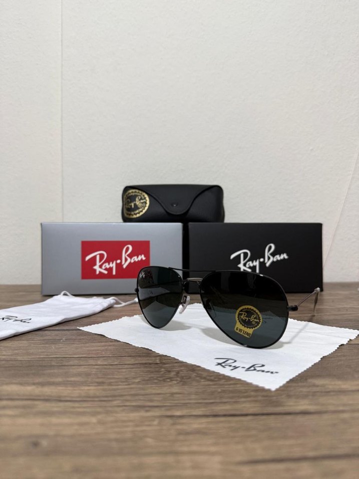 Ray-Ban Siyah Klasik Erkek Güneş Gözlüğü - Görsel 3