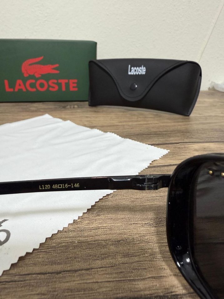 Lacoste Siyah Erkek Güneş Gözlüğü - Görsel 4