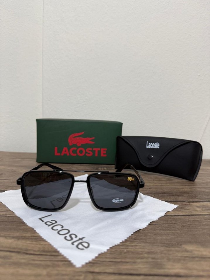 Lacoste Siyah Erkek Güneş Gözlüğü - Görsel 2
