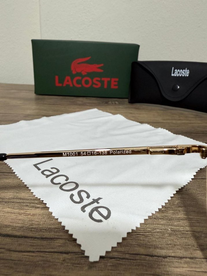 Lacoste Kahverengi Modern Klasik Erkek Güneş Gözlüğü - Görsel 4