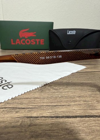 Lacoste Klasik Kahverengi Erkek Güneş Gözlüğü - Görsel 4
