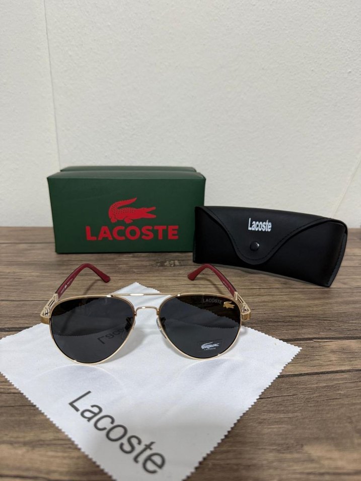 Lacoste Klasik Kahverengi Erkek Güneş Gözlüğü - Görsel 2