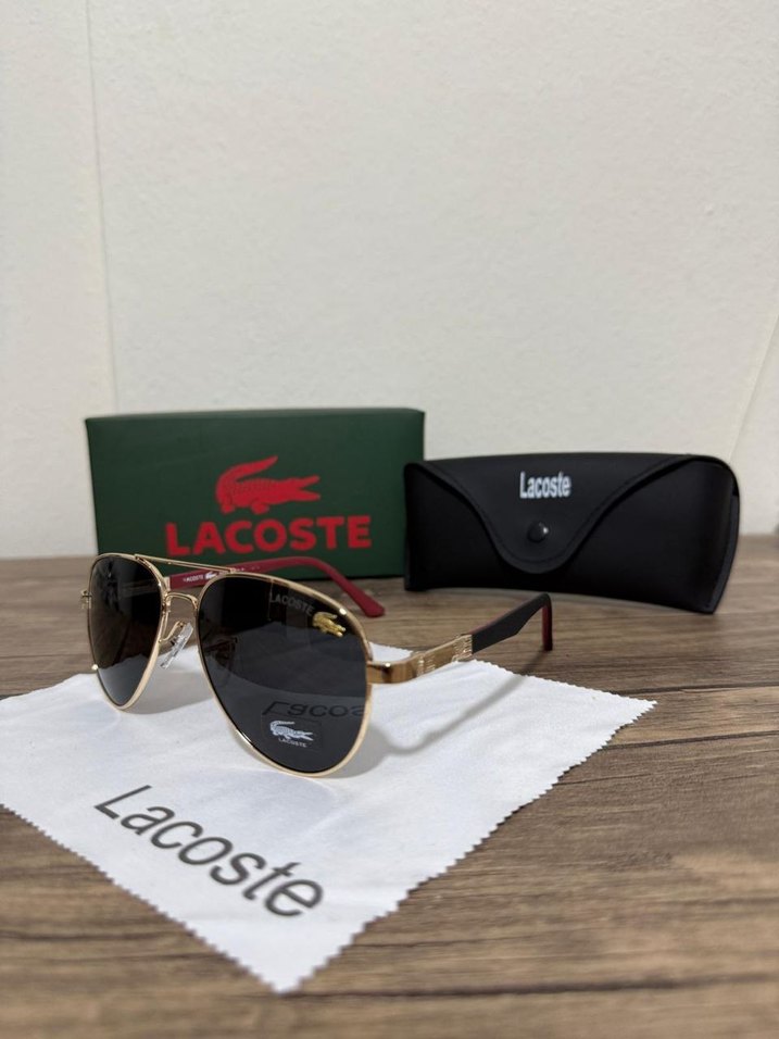 Lacoste Klasik Kahverengi Erkek Güneş Gözlüğü - Görsel 3